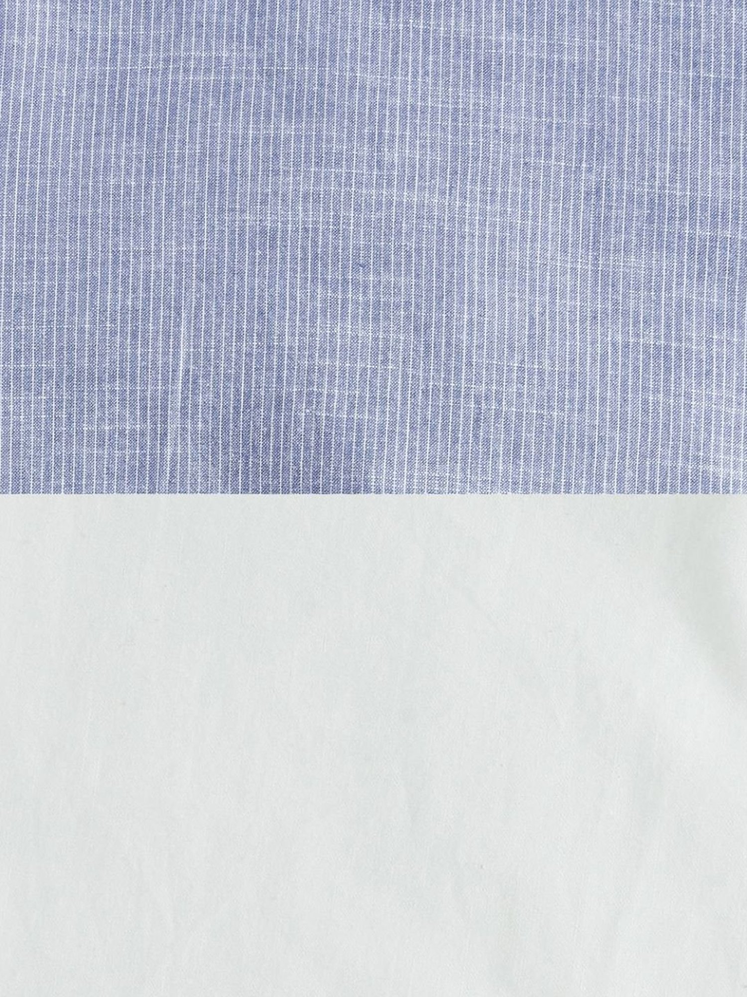 Indus Route by Pantaloons Kids Blue & White Cotton Self Pattern Full Sleeves Kurta Set