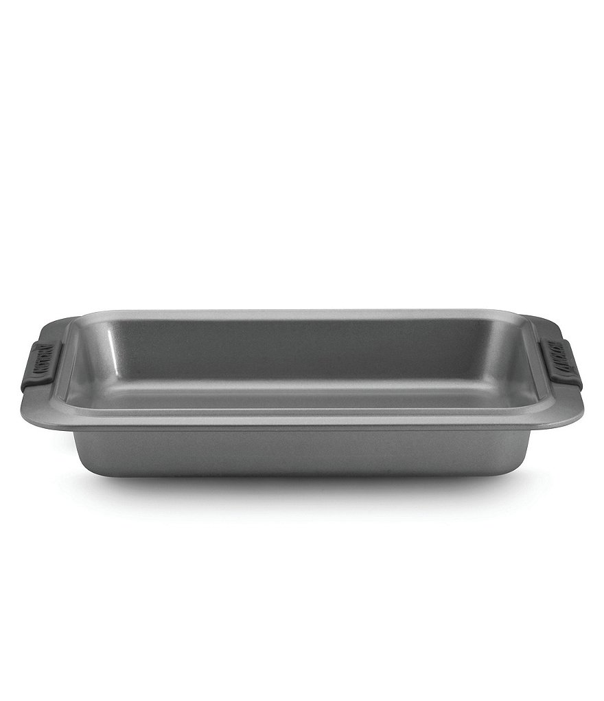 Anolon Advanced Nonstick Bakeware Rectangular Cake Pan with Silicone Grips