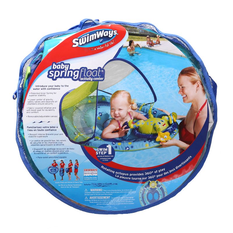 Swimways Baby Spring Float Activity Center - Octopus