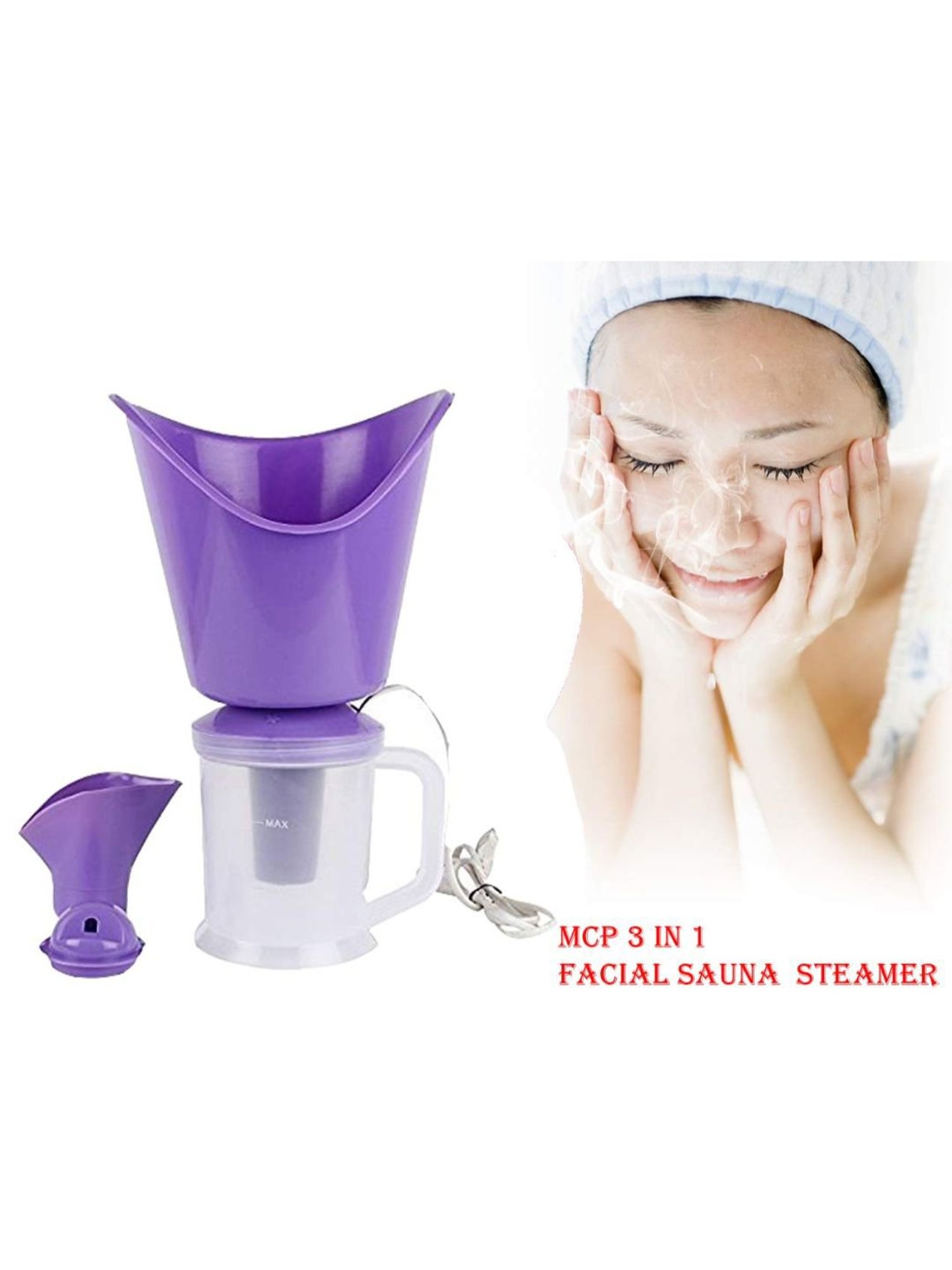 MCP PVP01 3 In 1 Steam Inhaler (Purple)