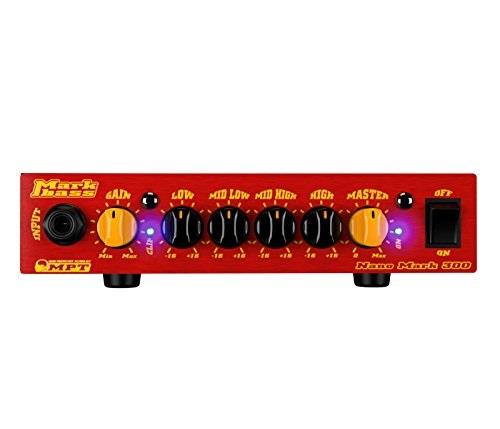 Markbass Nano Mark 300 Compact 300W Bass Amp Head Red