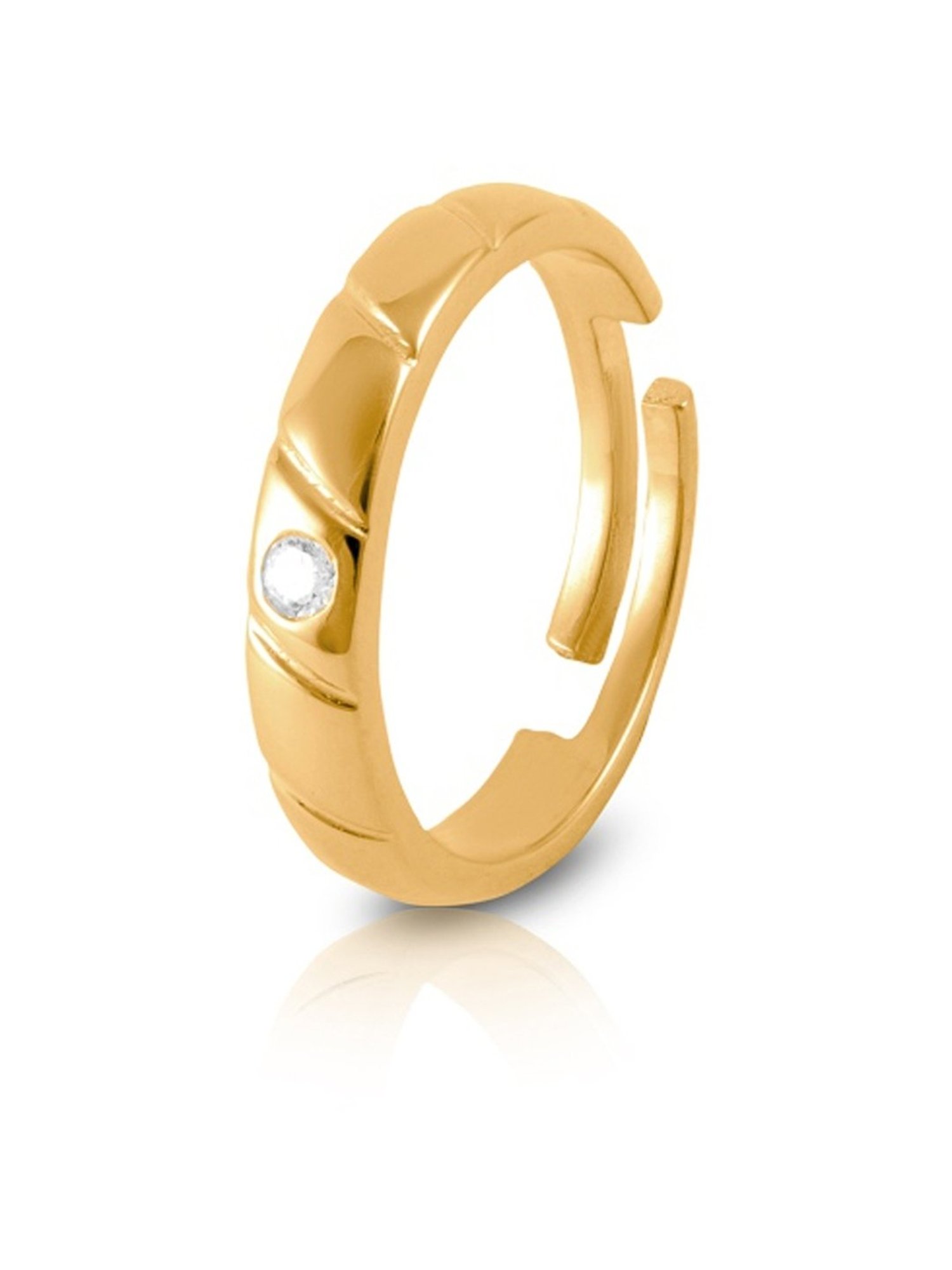 Palmonas Retro Gold Vermeil Ring