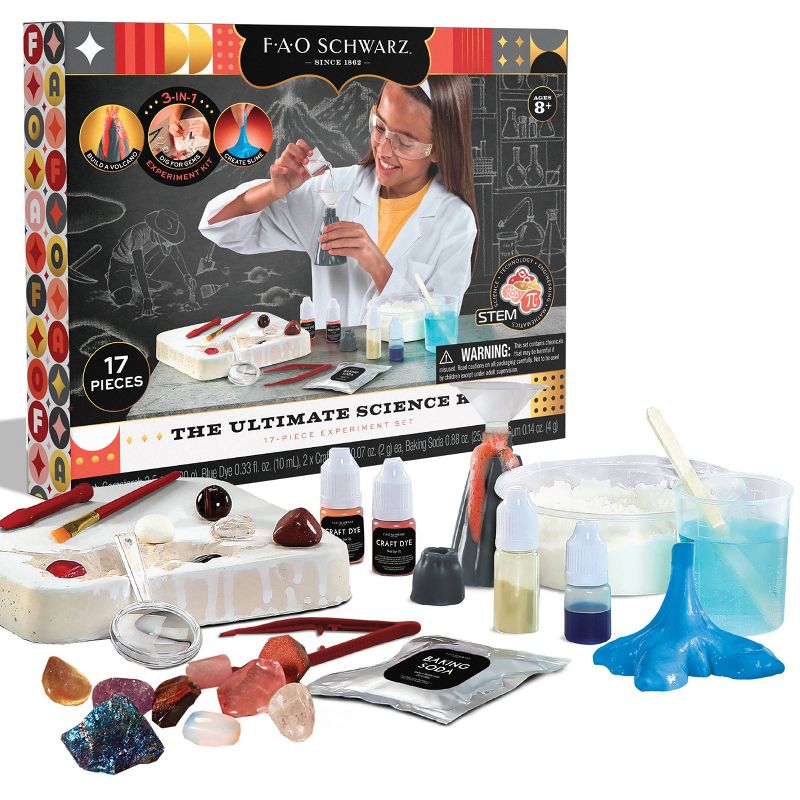 FAO Schwarz Ultimate Science Kit - 17pc