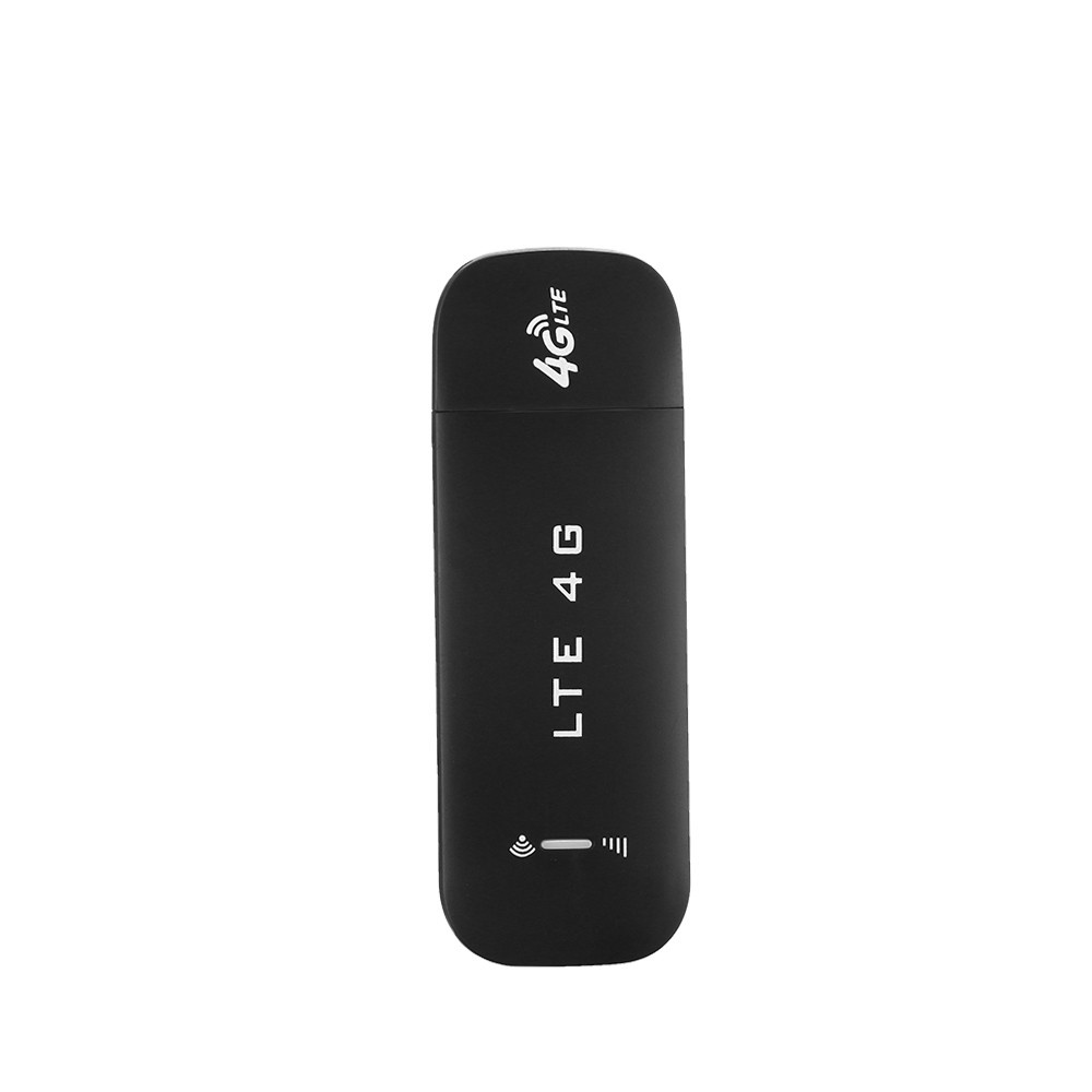 Unlocked QR91F 4G LTE USB WiFi Modem Router 100M Mini Portable USB WiFi Dongle FDD-LTE/WCDMA/CDMA/EVDO US Version Black