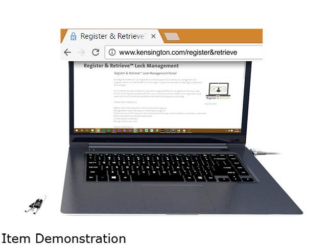 Kensington N17 Keyed Laptop Lock For Dell Devices