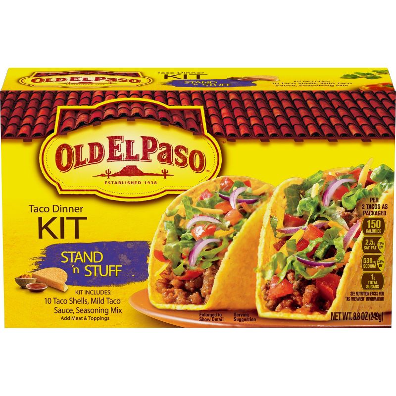Old El Paso Stand 'n Stuff Taco Dinner Kit - 8.8oz