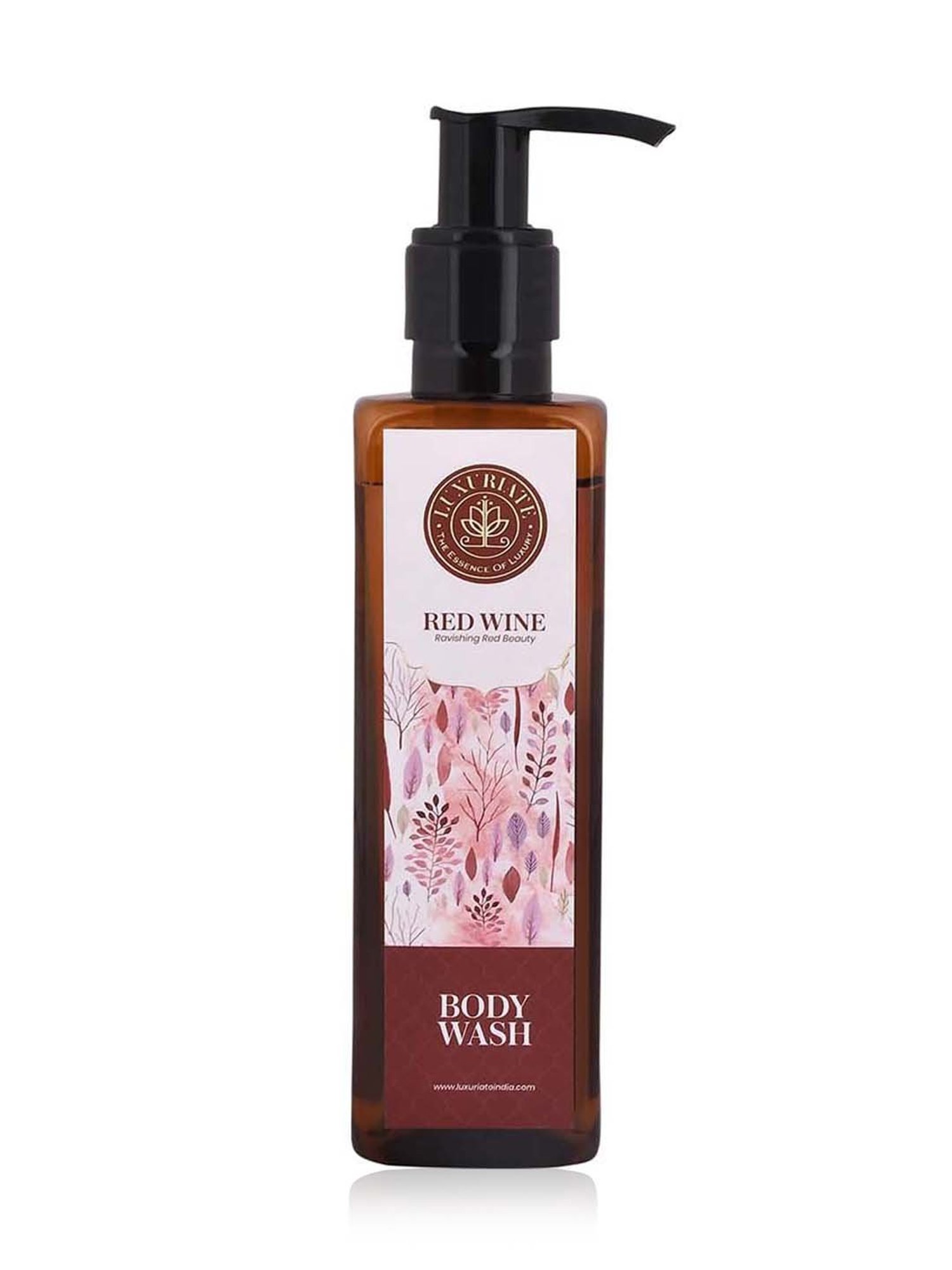 Luxuriate Ravishing Red Wine Body Wash Shower Liquid - 200 ml