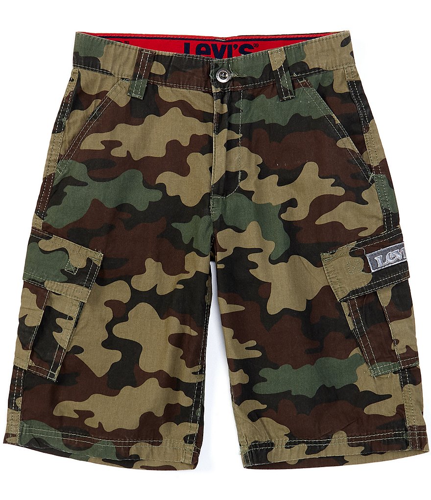 Levi's Big Boys 8-20 Camo Relaxed-Fit Cargo Shorts