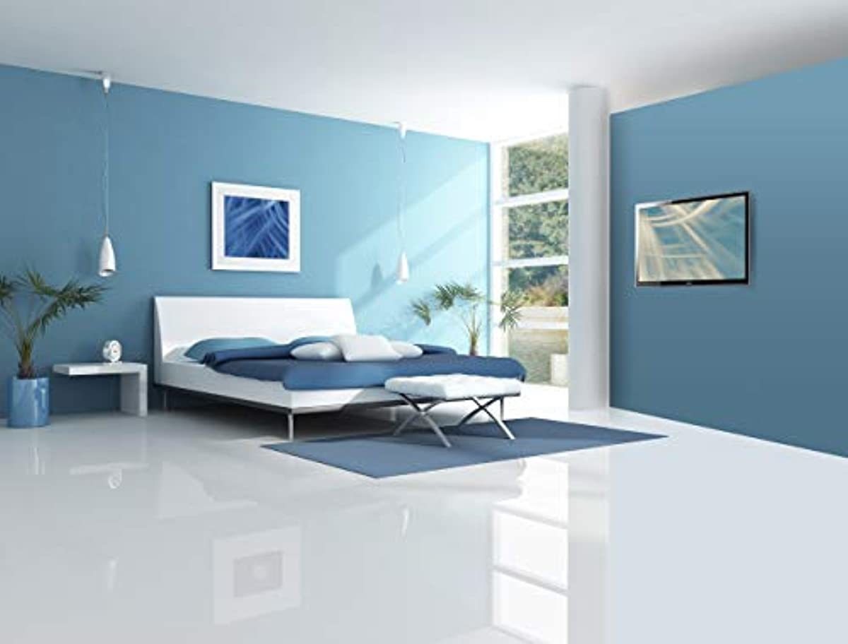 Swift Mount SWIFT100-AP Low Profile TV Wall Mount for TVs up to 25-inch, Black, 5 x 5 x 1 inches