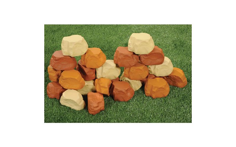 Kaplan Early Learning Foam Rock Wall Builders - Set of 25