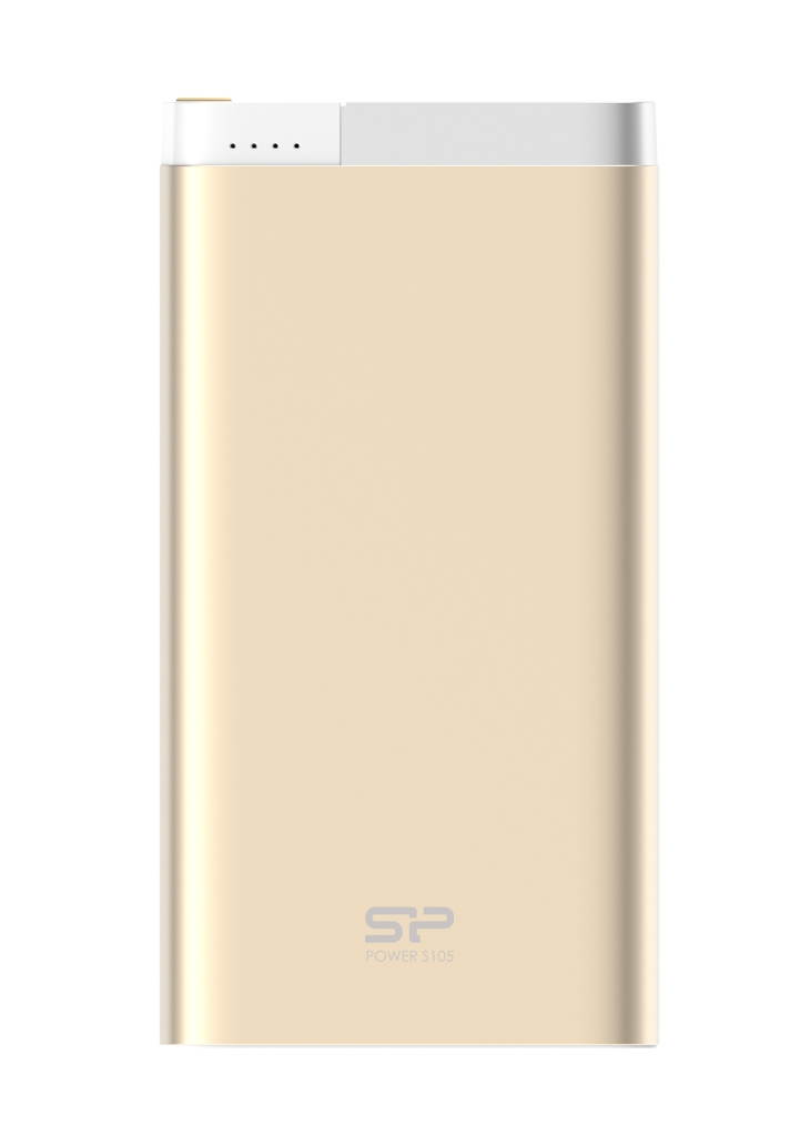 Silicon Power S105 10000mAh Portable Power Bank Champagne