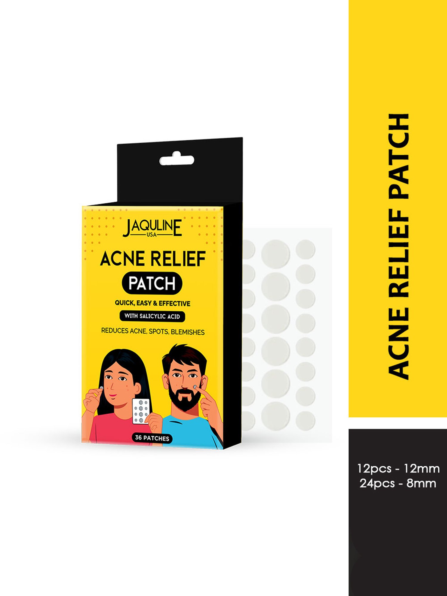 Gush Dart It Hydrocolloid Pimple Patches Combo - Mega Pack of 6