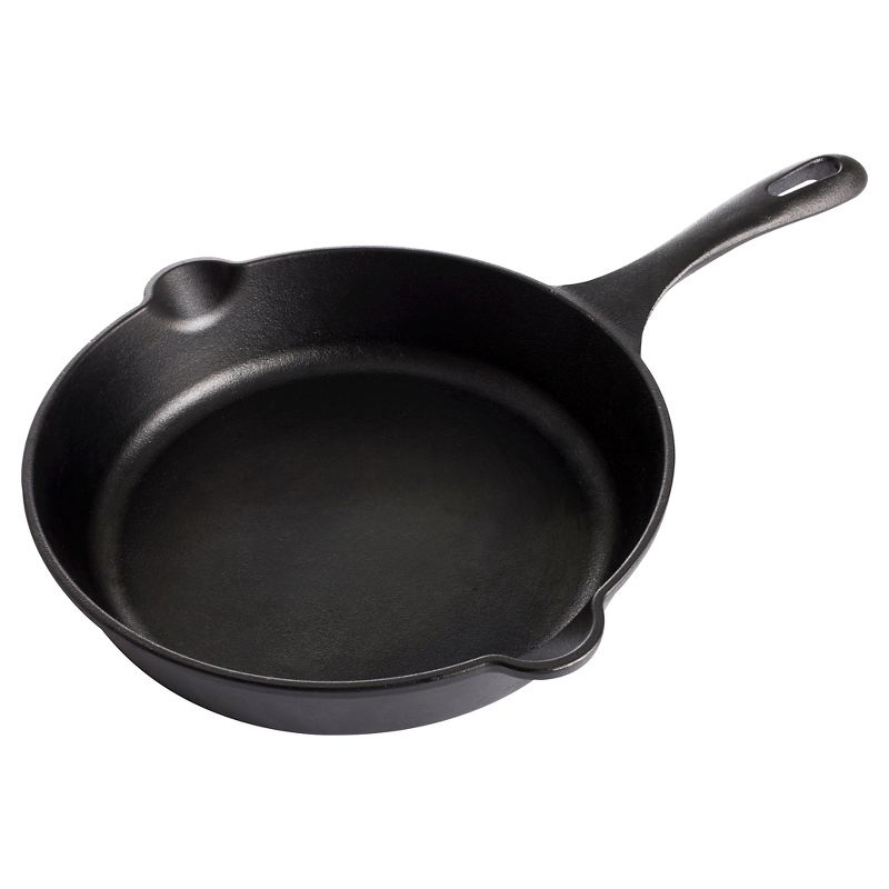 Victoria 6.5"&amp; 10" Preseasoned Cast Iron Skillet Set
