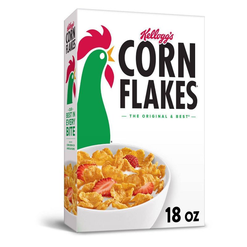 Corn Flakes Breakfast Cereal - 18oz - Kellogg's