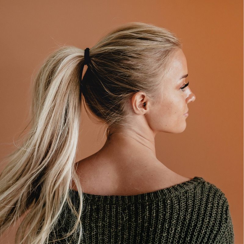 Gimme Clips Fine Hair Bands - Black - 20ct