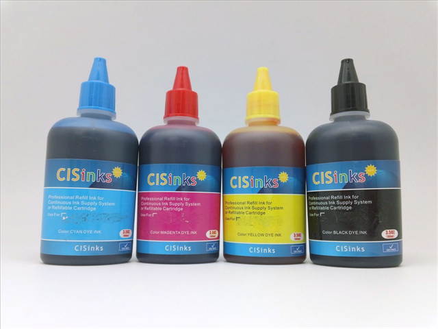 [ INK Refill Bottle SET &ndash; 400ml ] for HP Office Jet Pro 8500 All-In-One and Office Jet Pro 8000 and any printers that use HP940 HP 940 Cartridges