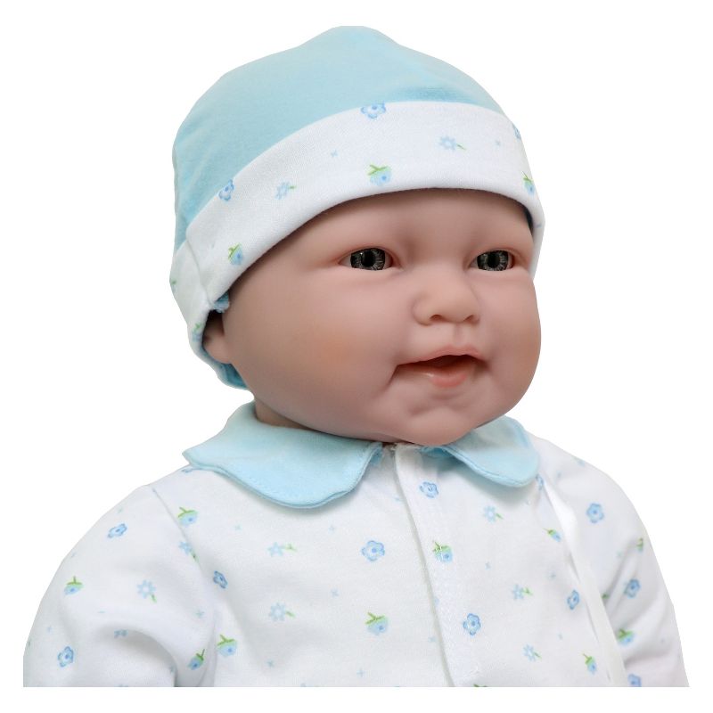 JC Toys La Baby 20" Baby Doll - Blue Outfit with Pacifier