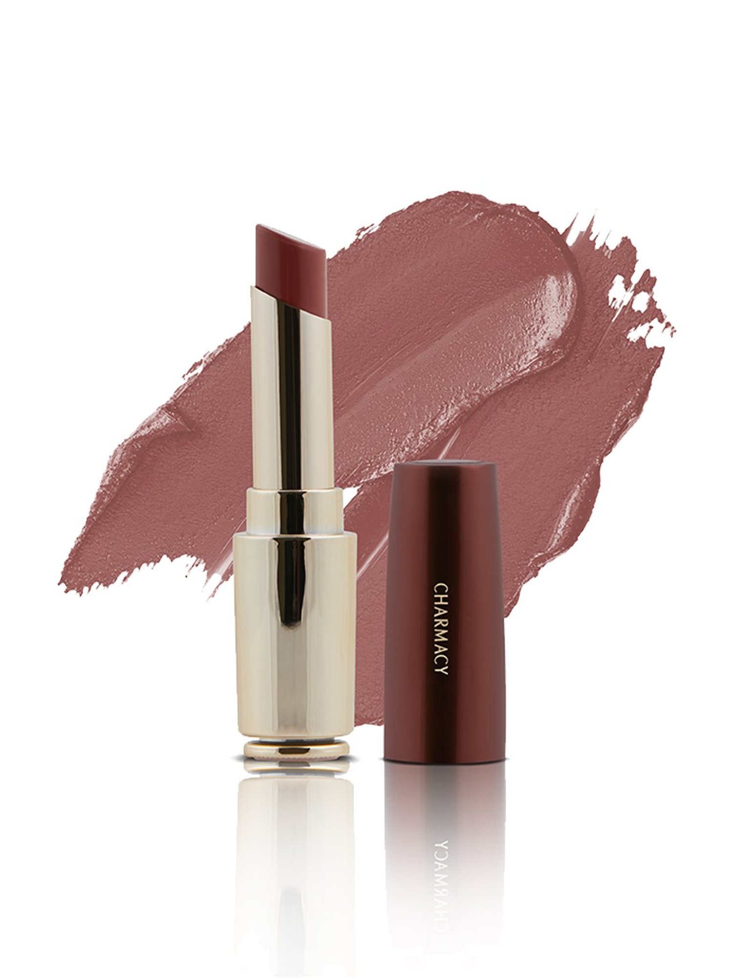 CHARMACY Milano Flattering Nude Lipstick 05 Worn Fuzzy - 3.6 gm
