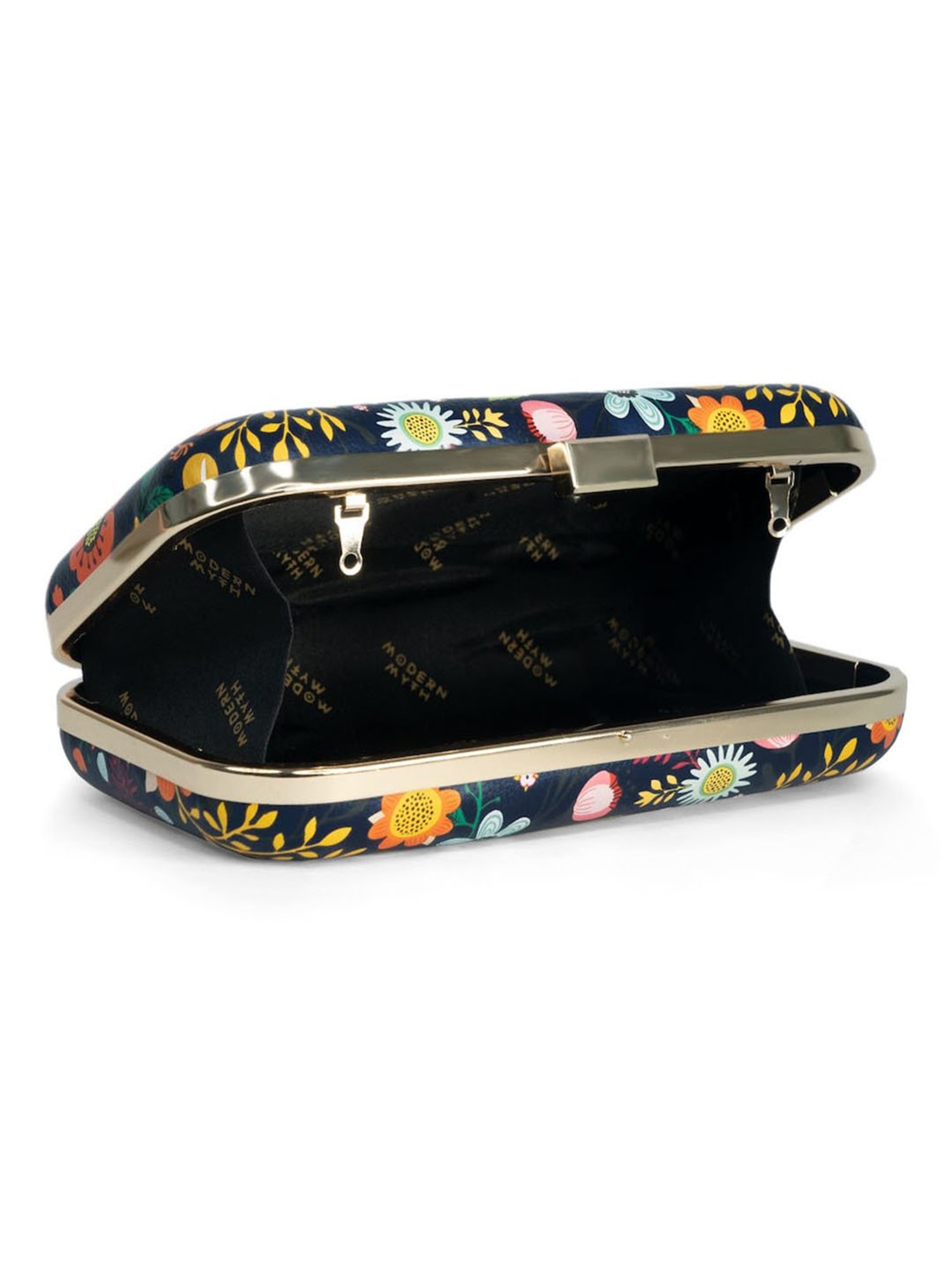 Modern Myth Multicolor Printed Clutch