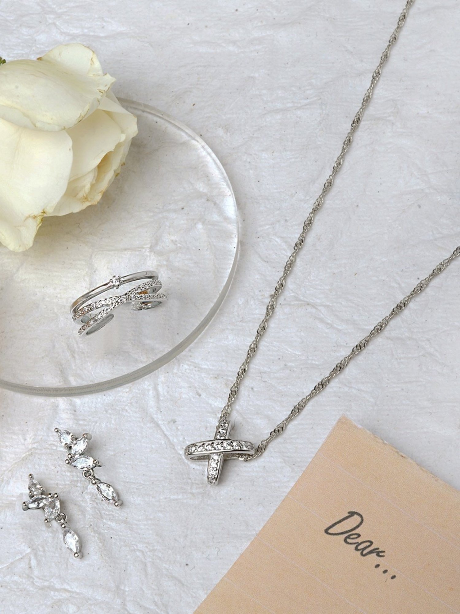 Joker & Witch Silver Dance Jewellery Set