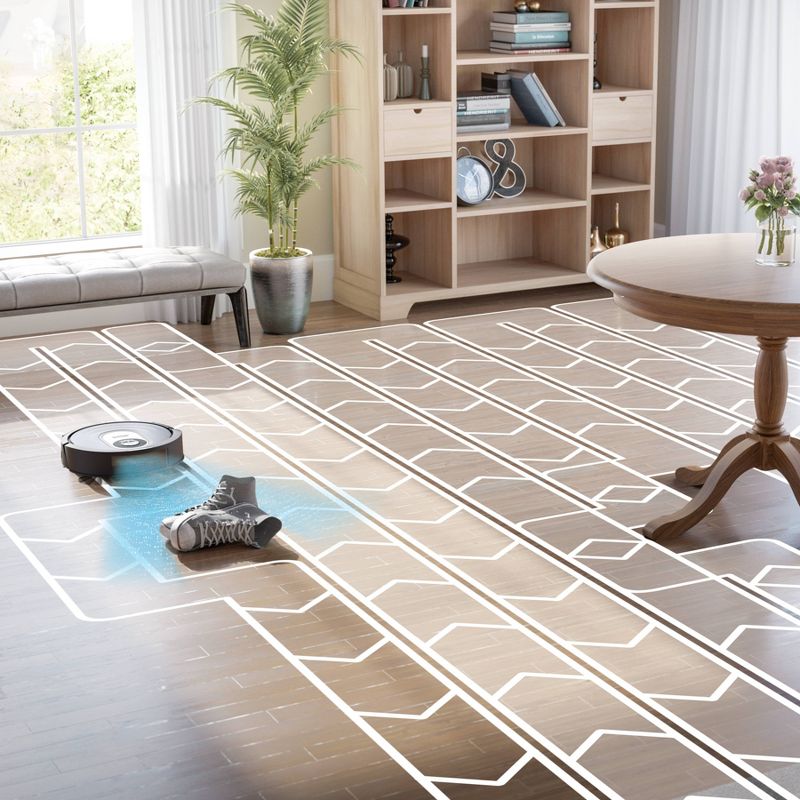 Shark AI VACMOP Wi-Fi Connected Robot Vacuum and Mop with Self-Cleaning Brushroll - RV2001WD