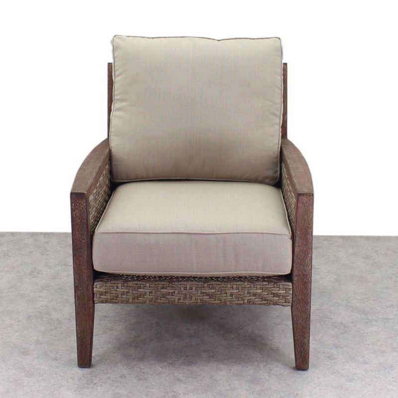 Buena Vista Club Chair - Brown - Courtyard Casual