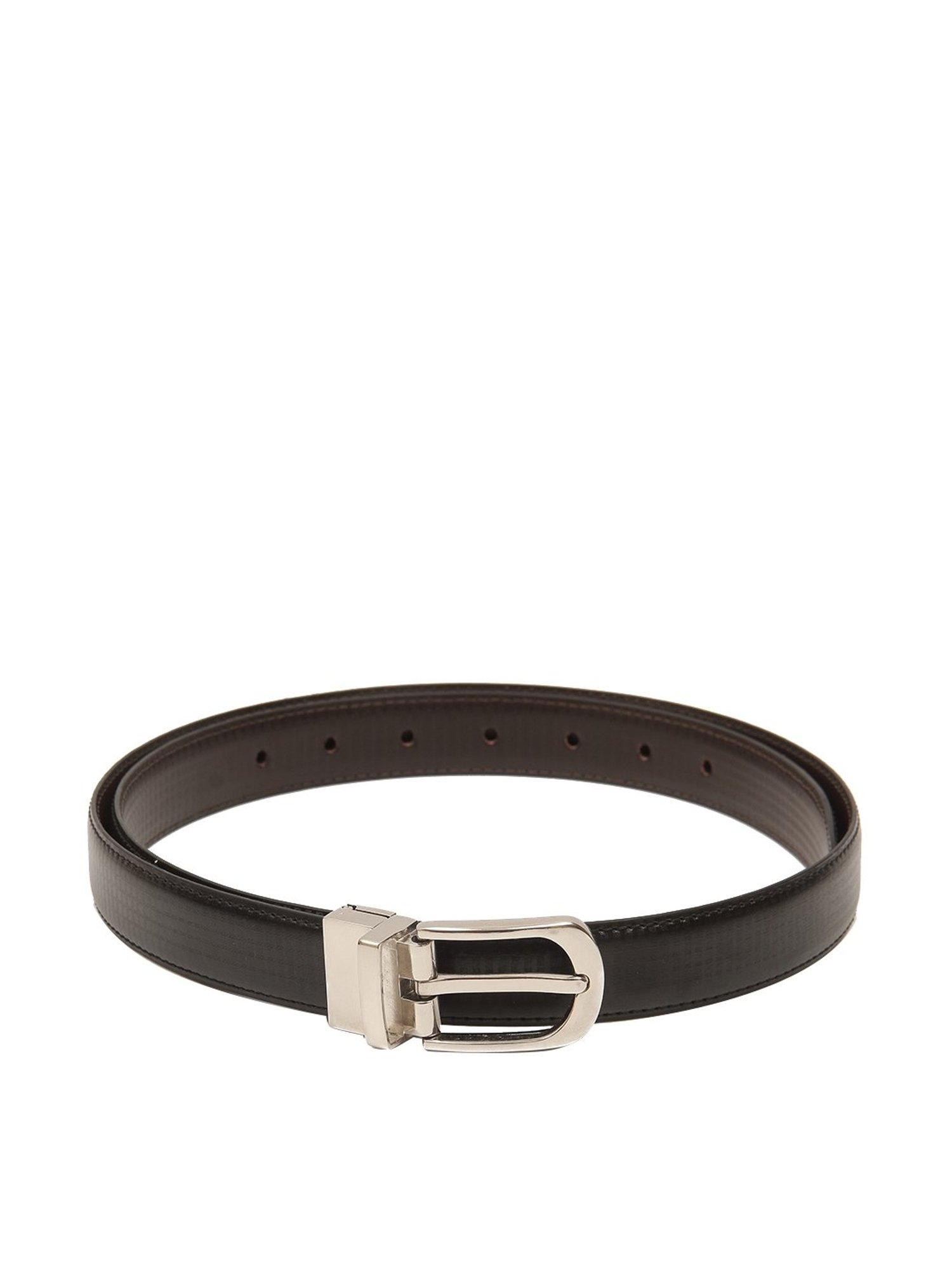 Calvadoss Black & Brown Reversible Belt for Women