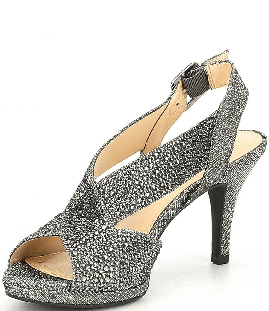 Alex Marie Lavonne Crisscross Platform Dress Sandals