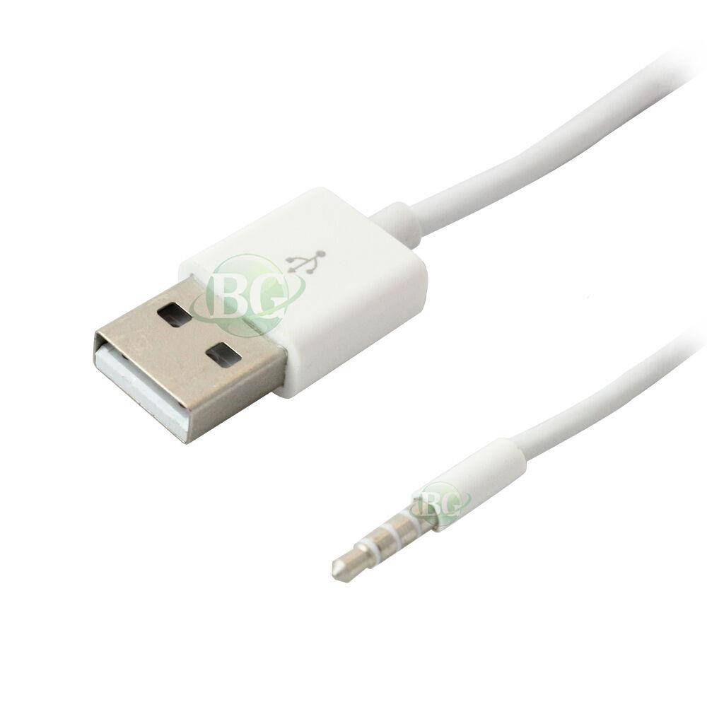 Wall Charger+USB Sync Cable for Apple iPod Shuffle 3 4 5 6 3rd 4th 5th 200+SOLD