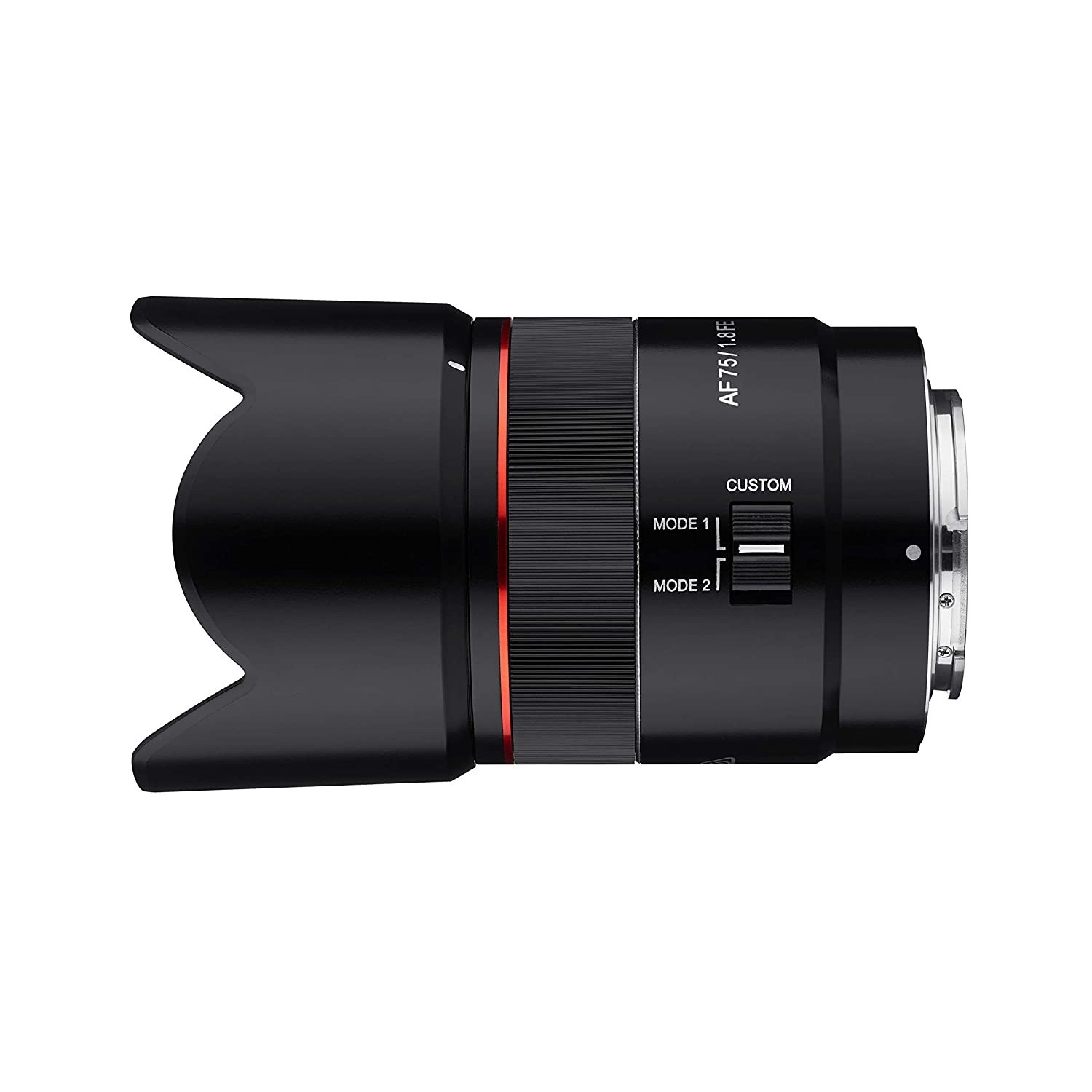 Samyang AF 75mm F1.8 Compact Auto Focus Telephoto Lens for Sony FE Mount, Black (SYIO75AF-E)