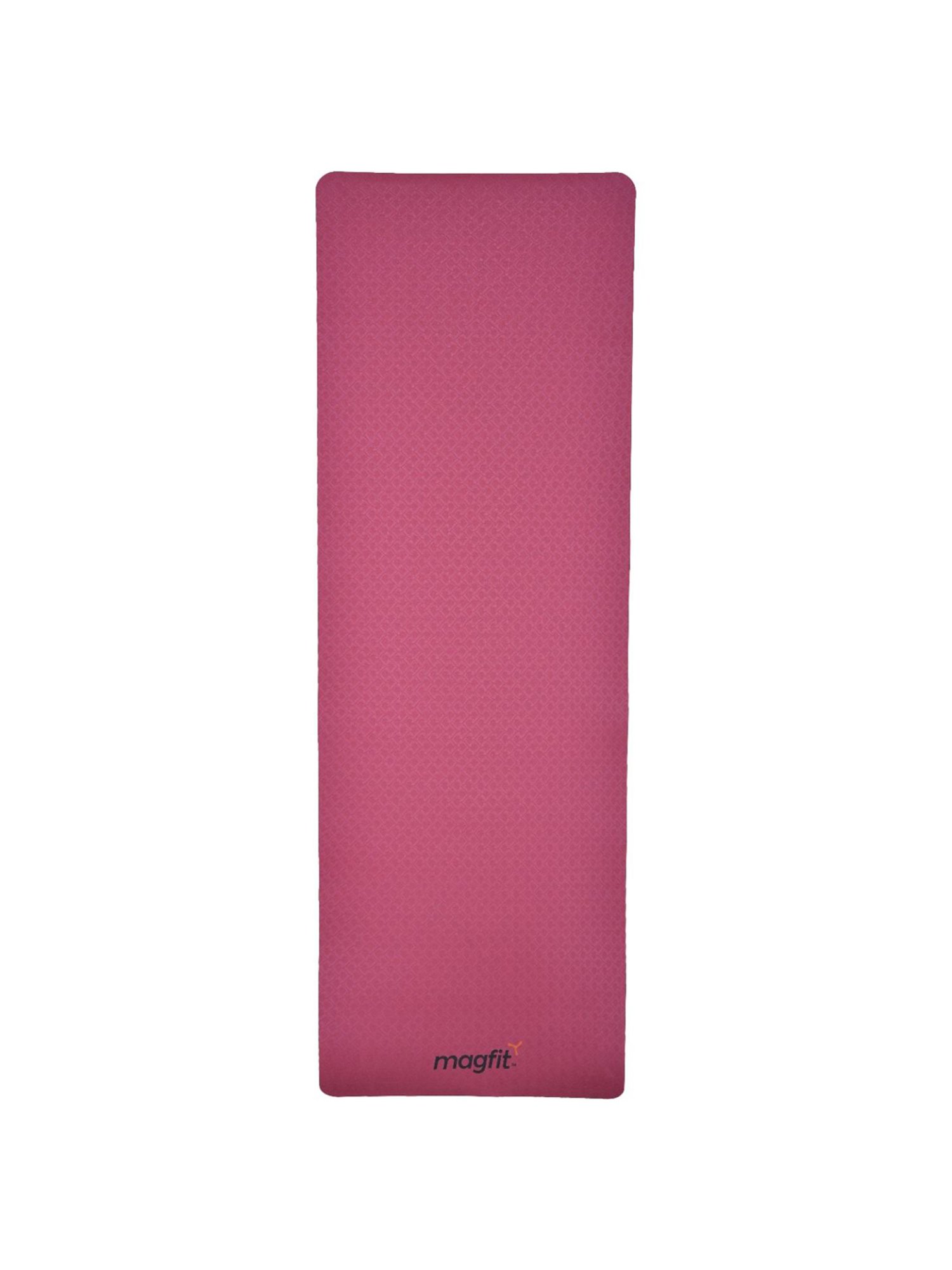 MagFit Purple TPE Yoga Mat with Mat Bag (4 mm)
