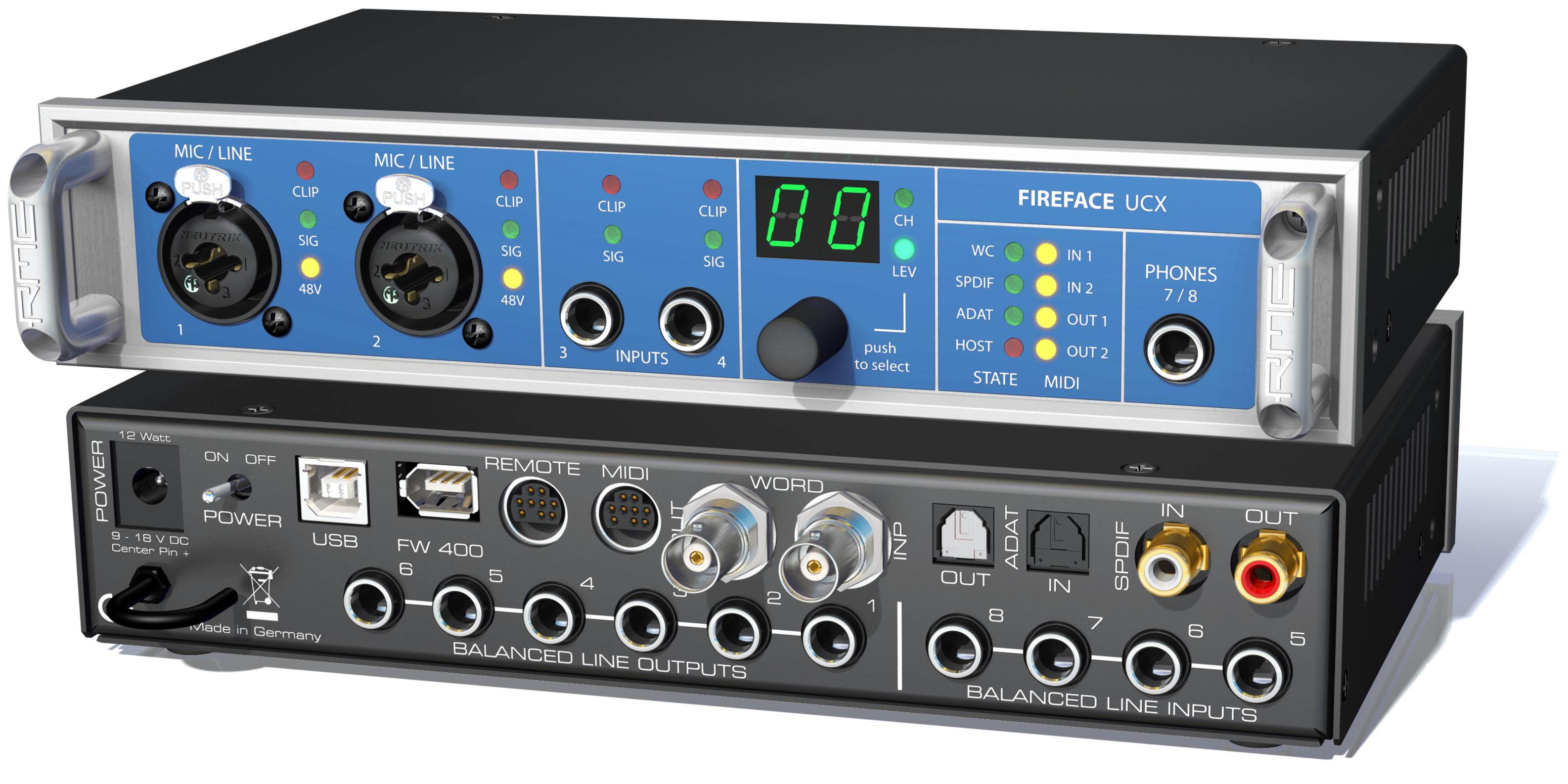 RME Fireface UCX USB and FireWire Audio Interface