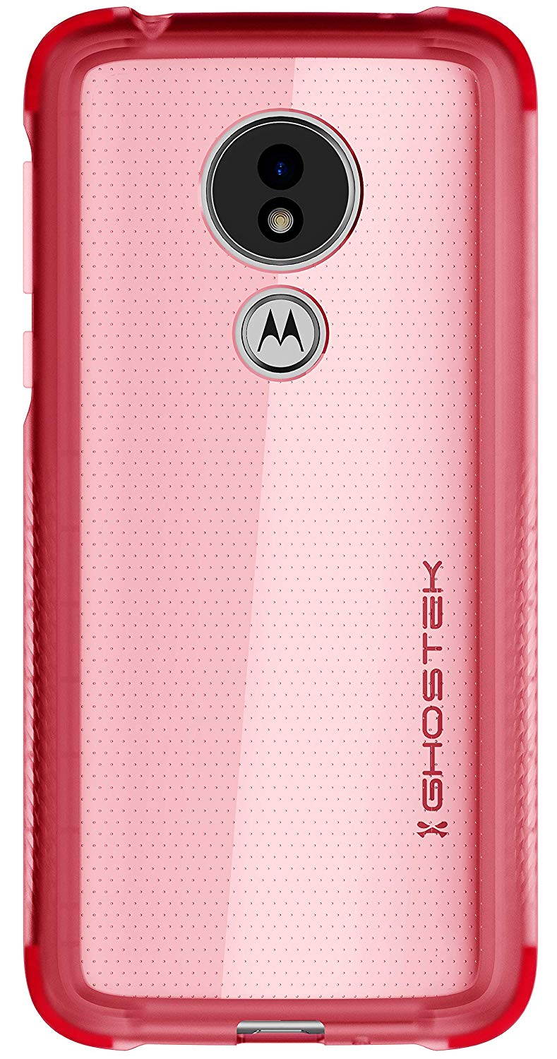 Ghostek Covert Clear Moto G7 Play Case with Super Slim Military Grade Armor Design Shockproof Heavy Duty Protection Scratch Resistant Back and Non-Slip Grip 2019 Moto G7 Play (5.7 Inch) - (Clear)