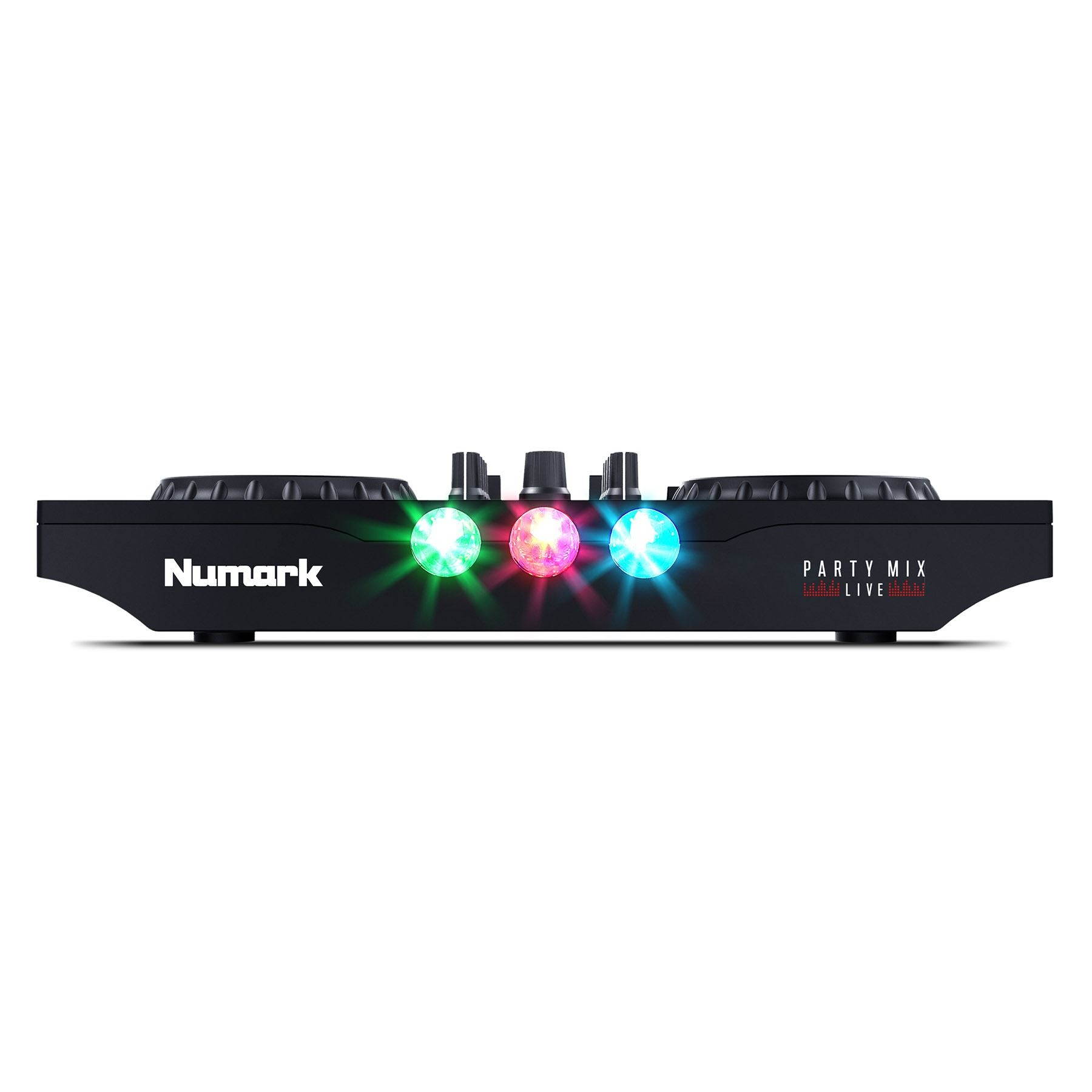 Numark Party Mix Live DJ Controller with Light Show and Built-in Speakers