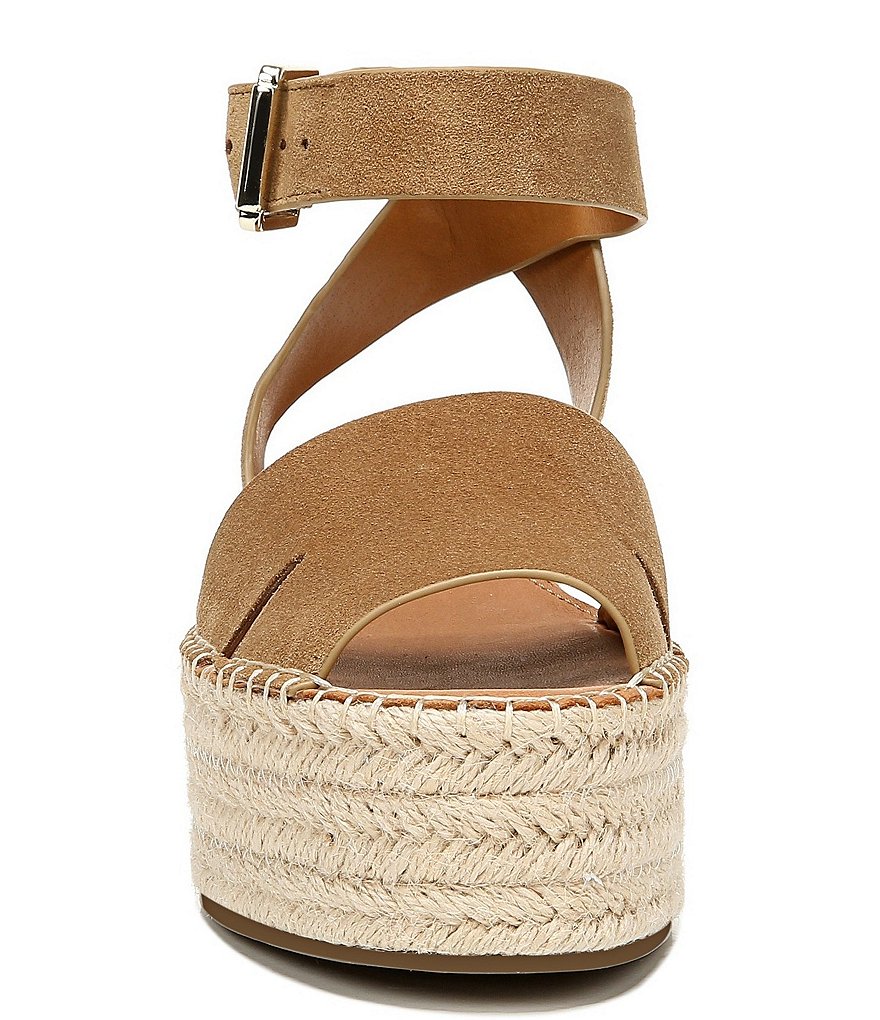 Splendid Meredith Suede Ankle Wrap Espadrille Sandals