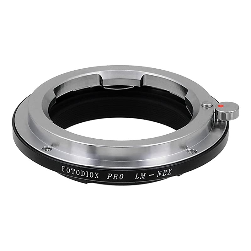 Pro Lens Mount Adapter, Leica M Lens to Sony Alpha NEX Camera, fits Sony NEX-3, NEX-5, NEX-5N, NEX-7, NEX-7N, NEX-C3, NEX-F3, Sony Camcorder NEX-VG10, VG20, FS-100, FS-700, fits Leica M lens, CL lens