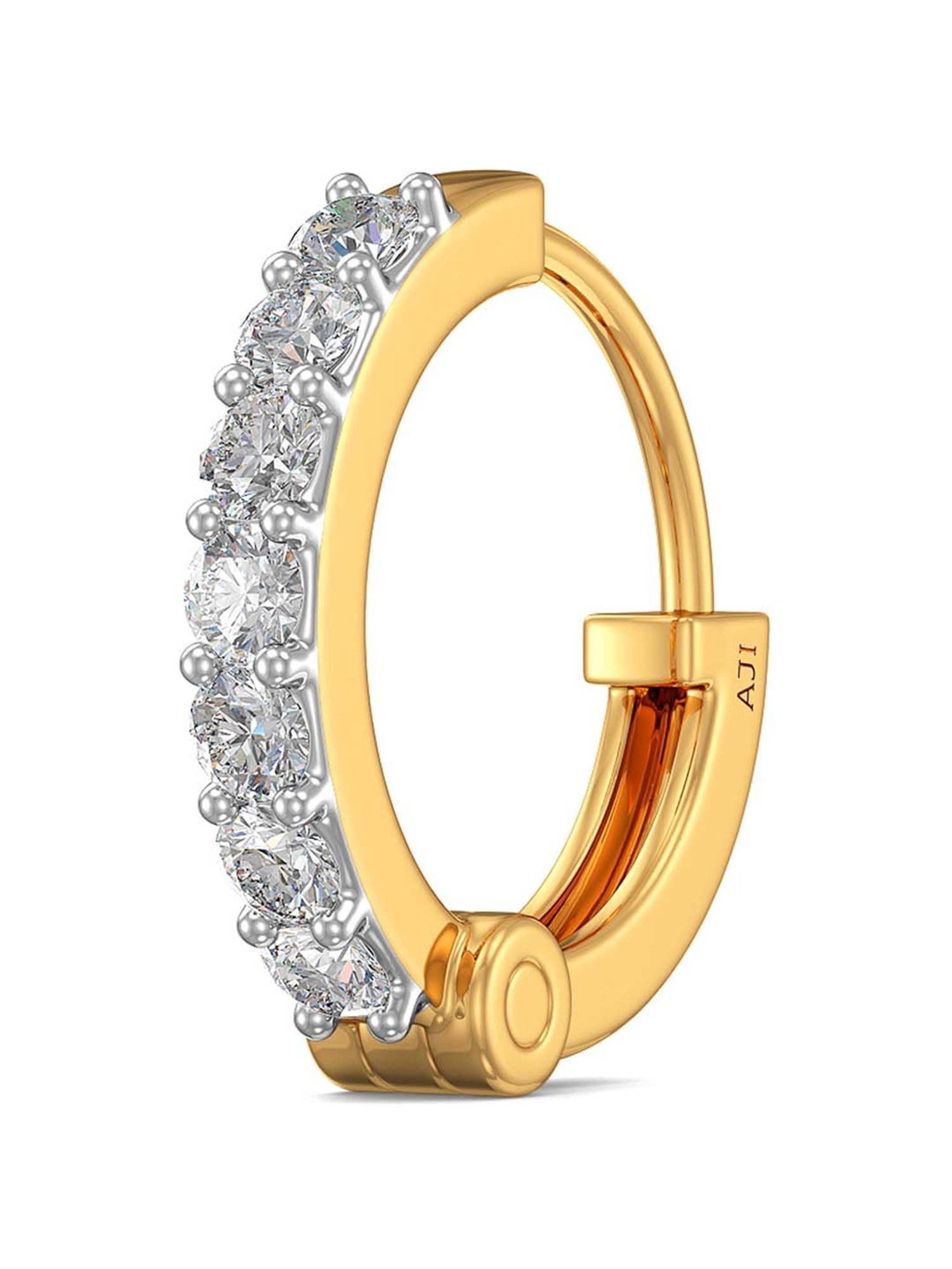 Joyalukkas 18 kt Gold & Diamond Nose Ring