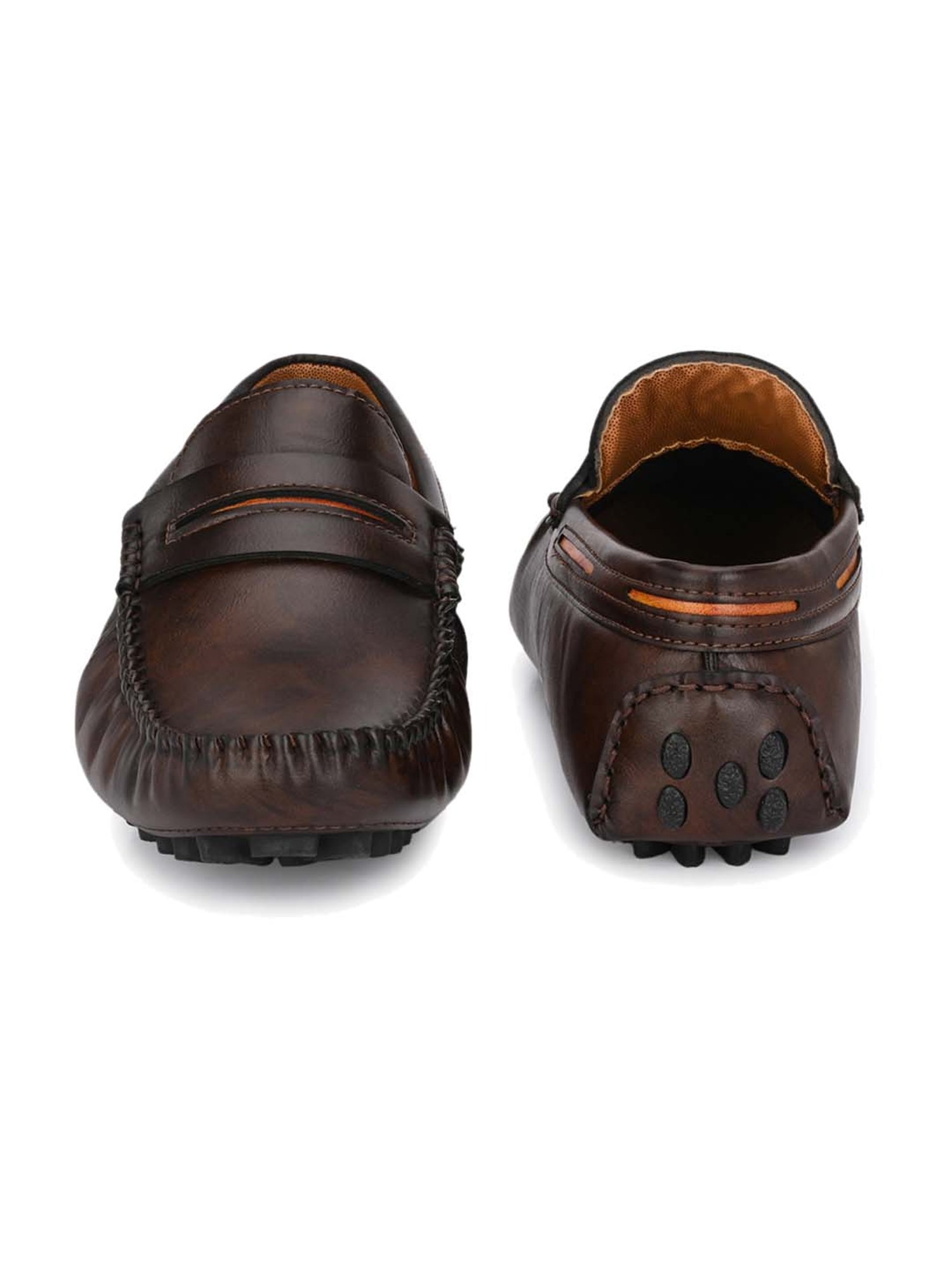 Prolific Men's Brown Casual Loafers