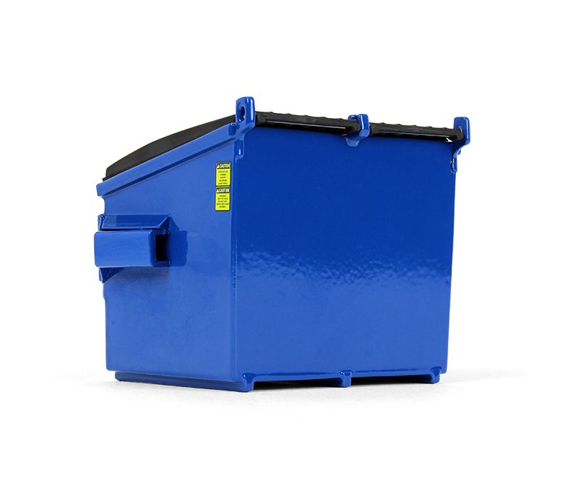 Refuse Trash Bin Blue 1/34 Diecast Model by First Gear