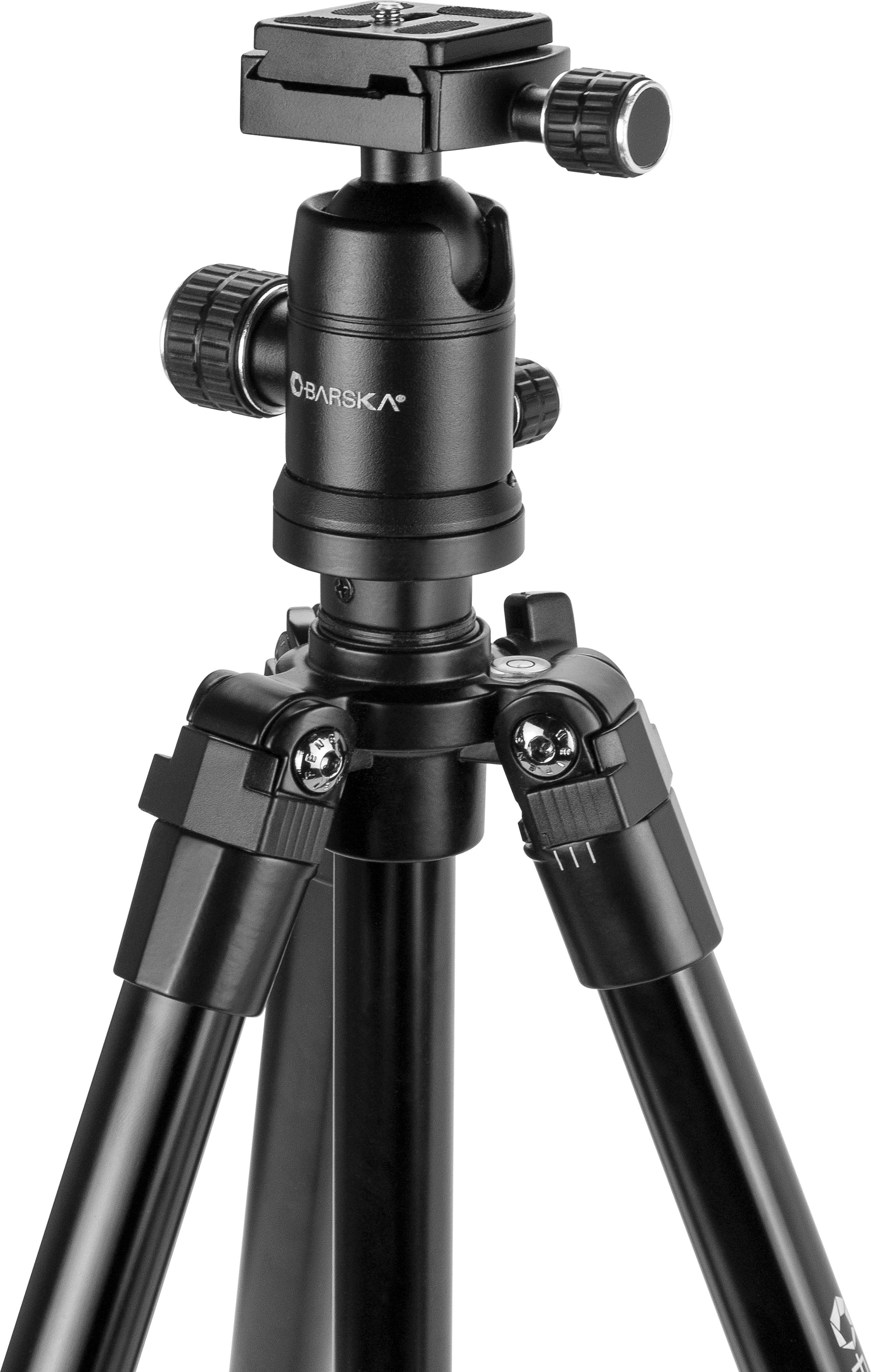 Barska Ball Joint Tripod Head, Black