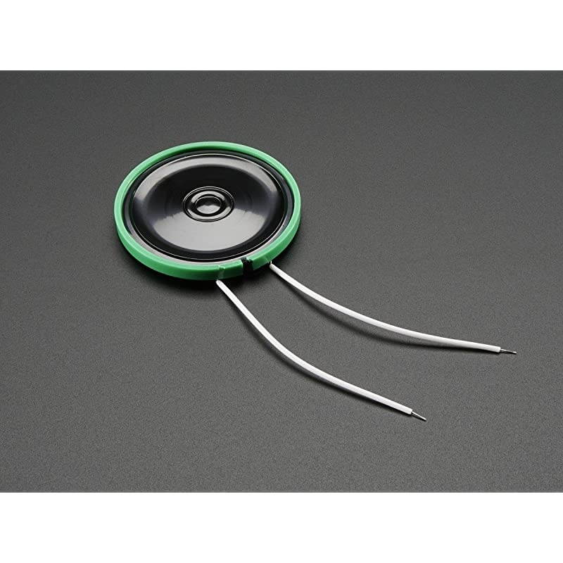 Transducers Thin Plastic Speaker w/Wires - 8 ohm 0.25W (1 piece)