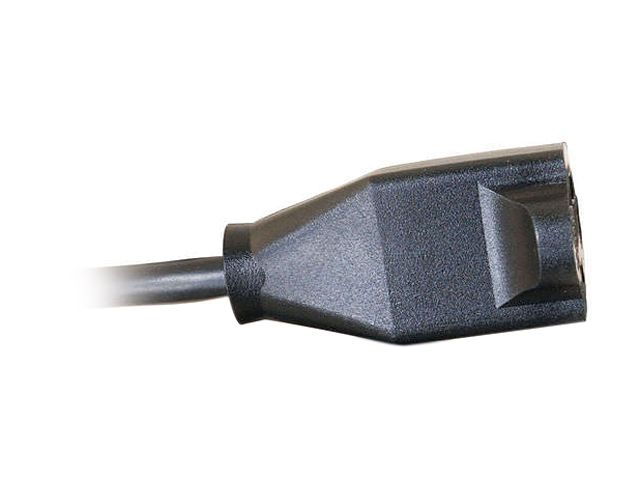 1M 16AWG Heavy Duty Power Extension Cord Power Extension Cable 3 Feet 1 Meters 3 Conductor NEMA 515P to NEMA 515R 13 Amp Power Cable ED70906