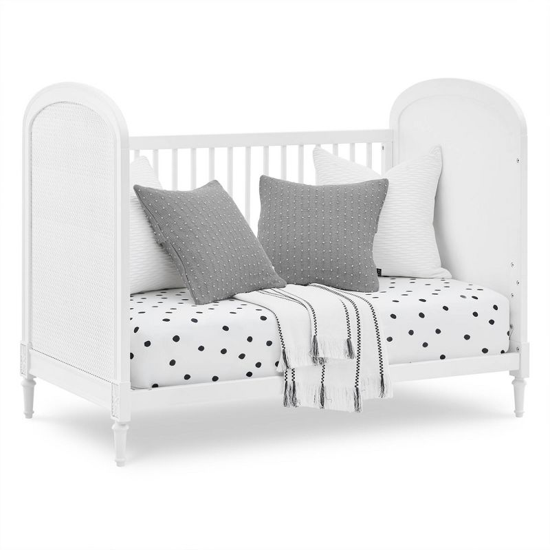 Delta Children Madeline 4-in-1 Convertible Crib - Bianca White