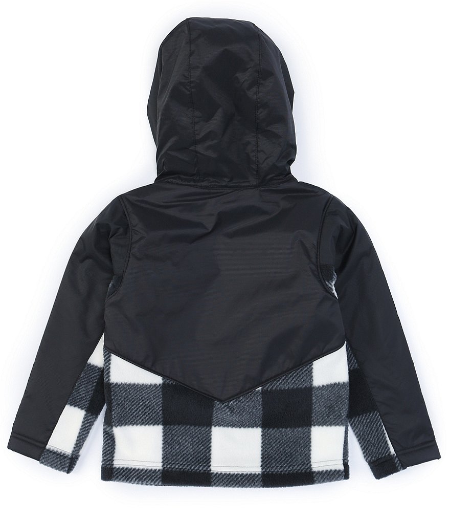 Levi's&reg; Little Boys 2T-7 Denim/Fleece Hooded Trucker Jacket