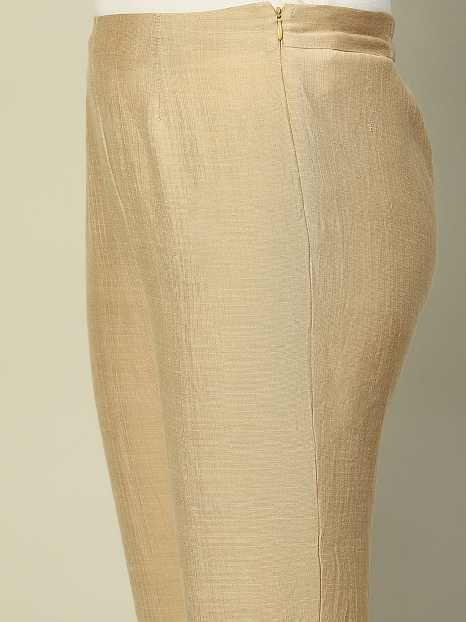 Castle Black Embroidered Palazzos