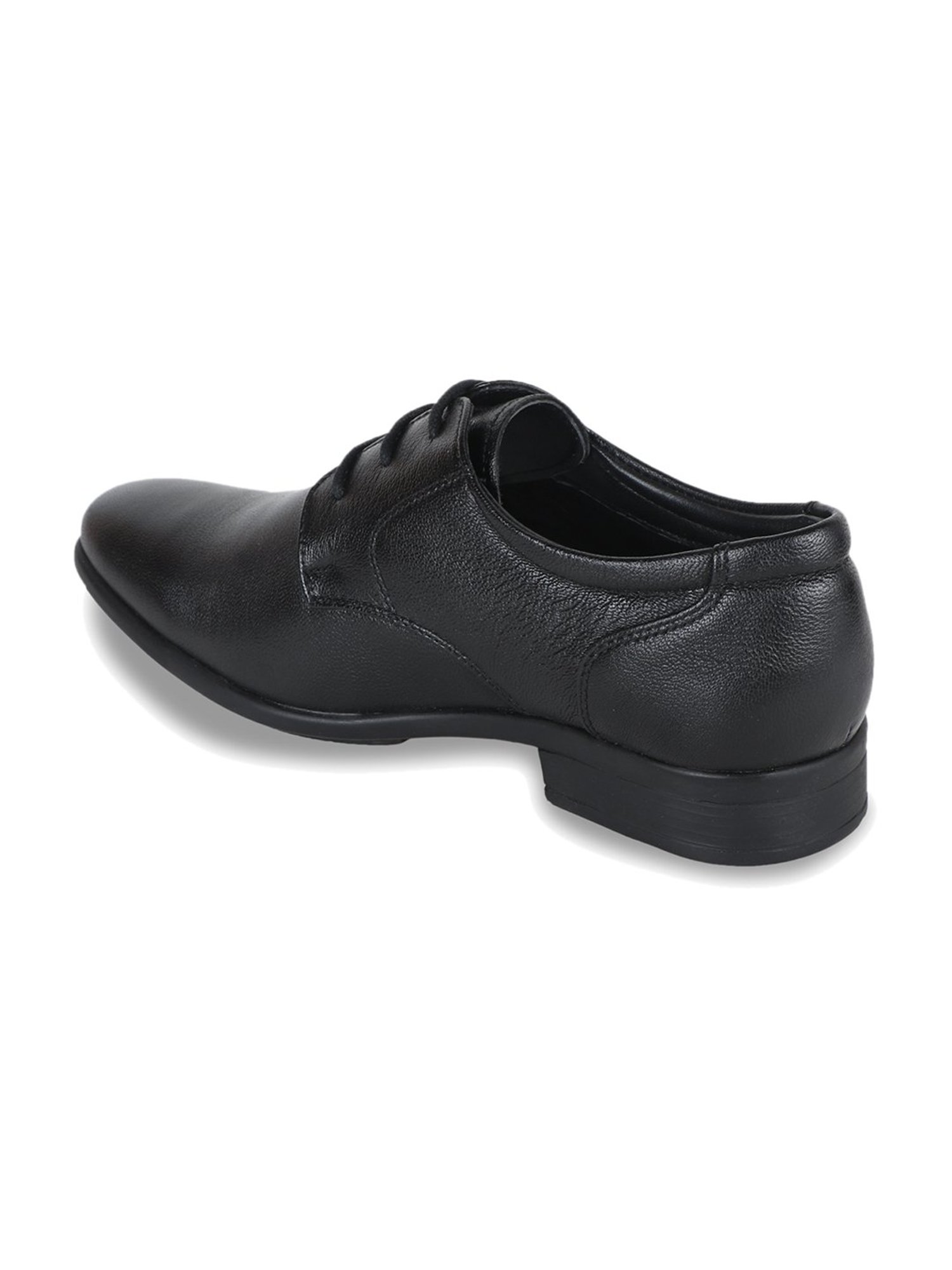 ID Men's Black Derby Shoes