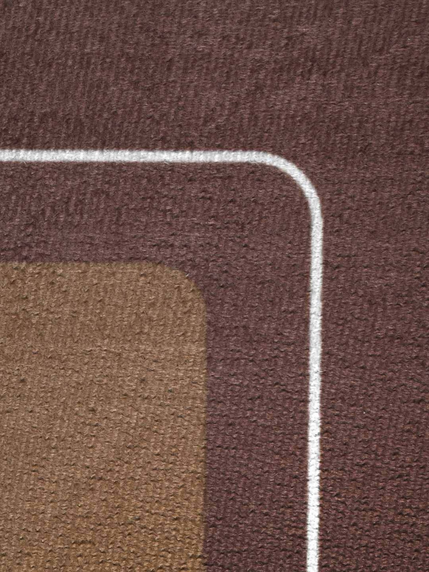 Saral Home Easy Living Brown Polyester Bling Bathmats