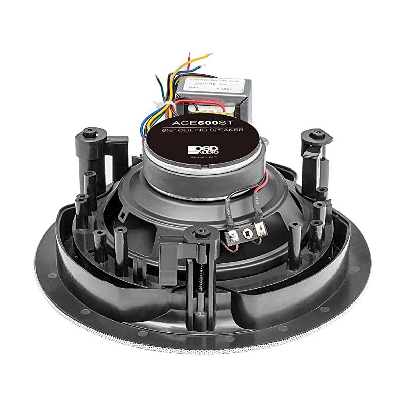 6.5" Trimless Ceiling Speaker 100W / Commercial 70V Tap, Single, ACE600ST