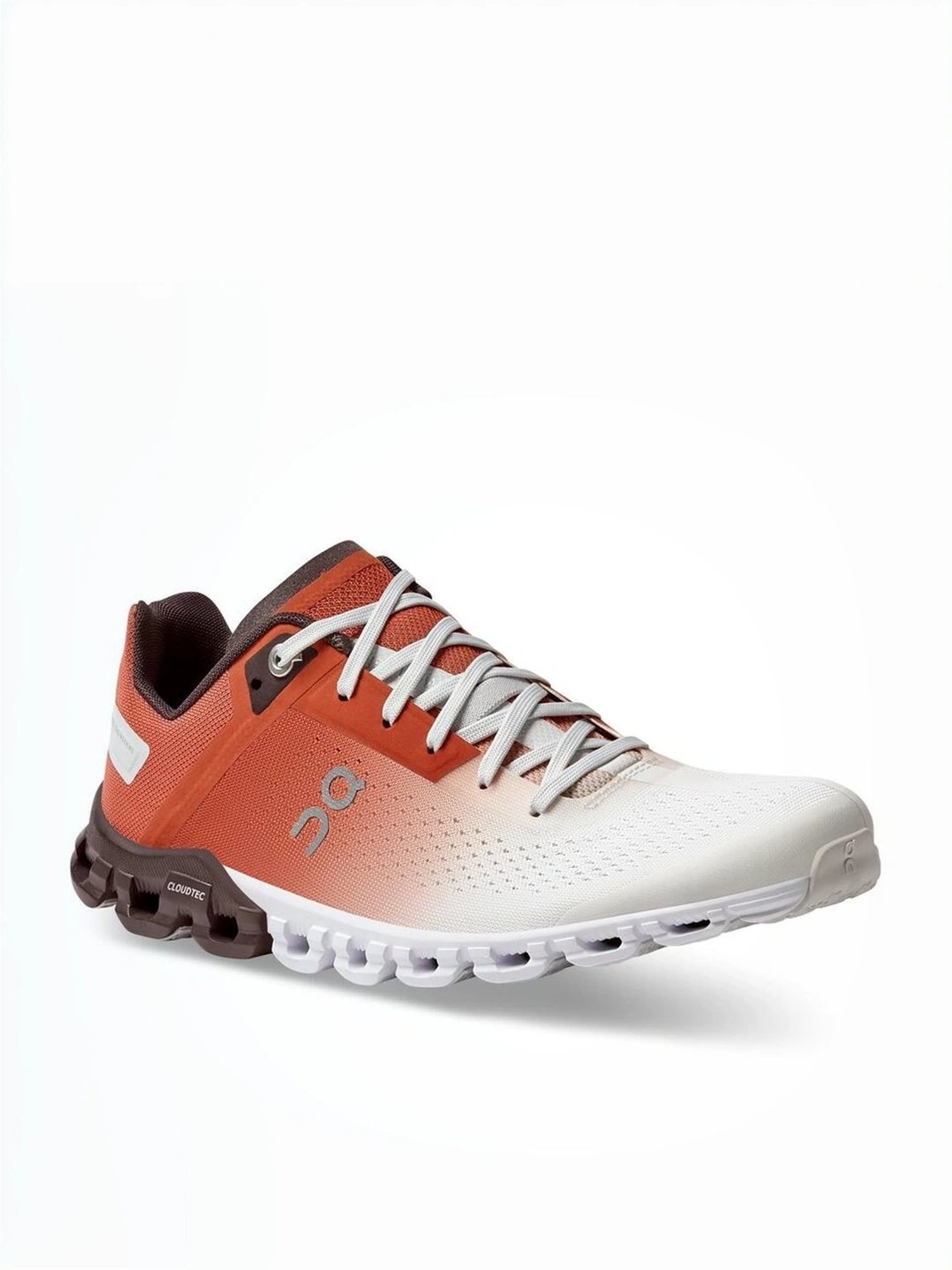 On Women's Cloudflow 3 Rust & White Running Shoes