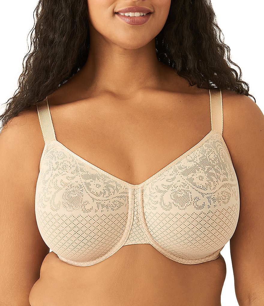 Wacoal Visual Effects Geometric Lace Minimizer Bra